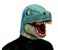 Party Tino Маска динозавра с зубами Ти-Рекс зеленая (7098957)