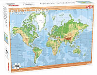 Тактика Вокруг света Карта мира пазл 1000 деталей (7103202)