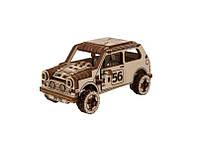 Wooden.City Rally Car1 (Mini Cooper) модель деревянный 3D пазл (7142443)