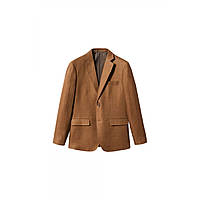 Пиджак Mango americana traje 100% lino marron, оригинал. Доставка от 14 дней