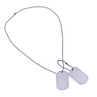 Жетоны военные американские US DOG-TAG Silver