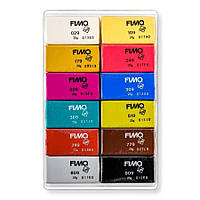 Staedtler Fimo Leather Effect пластилин 12x25г (7317326)