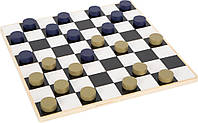Small Foot шахи шашки нарди сімейний ігровий набір 3в1 (7376182)
