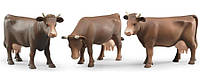 Брудер Корова статуэтка коричневый 3 шт. (7319411)