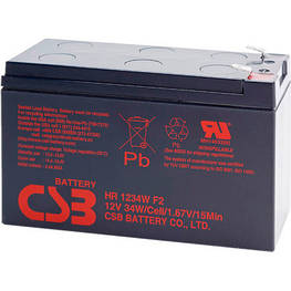 Батарея до ДБЖ 12 В 9 А·год CSB (HR1234WF2)