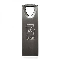 USB Flash Drive T&amp;G 8gb Metal 117 Цвет Черный i