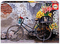 Educa Велосипед с цветами пазл 500 деталей (7321383)