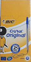 Ручка шариковая Bic Cristal Original синяя 50 шт. (7339012)