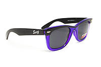 Очки защитные открытые Swag Hipster-4 Purple (gray) серые