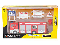 Daffi РМЗ Сіті MAN TGS Пожежна команда металева модель набір дорожніх аксесуарів 1:64 (7373476)