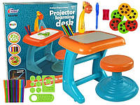 Lean Toys стол доска для рисования + аксессуары (7391796)