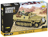 Cobi Company of Heroes 3 сборочная машина Sd.Kfz. 251 Ausf.D 463 колодки (7481557)