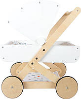 Small Foot дерев'яна коляска для ляльок гудзик (7376115)