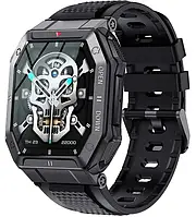 Сенсорные умные смарт-часы Sport K55 (Black)-ЛВP