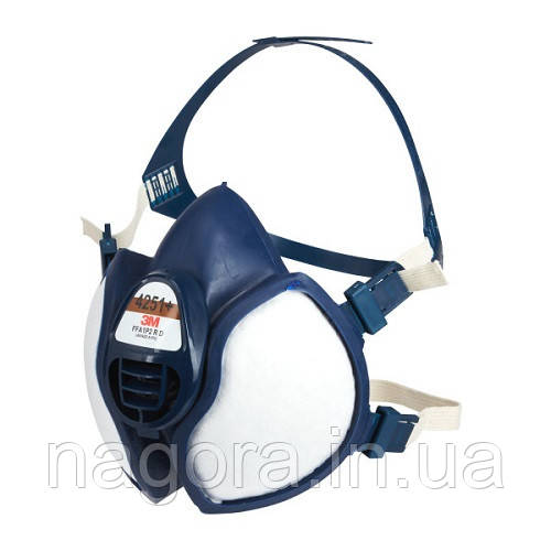 Захисна маска 3M™ Paint Spray Protective Mask 4251+ (клас захисту A1P2), фото 1