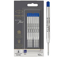 Parker Quink Flow насадки для ручок сині 10 шт. (7513515)