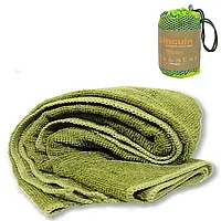 Рушник з мікрофібри Pinguin Terry Towel, S - 40х40см, Olive (PNG 656.Olive-S)