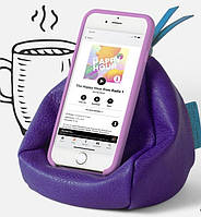 Bookaroo Bean Bag пуф подставка для смартфона фиолетовый (7500321)