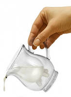 Глечик дитяча чашка з подвійним дном для молока Веселий Молочник nm