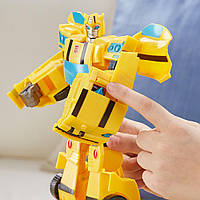 Робот-трансформер Hasbro, Бамблбі Кібервсесвіт, 30 см - Transformers Cyberverse, Ultra Bumblebee