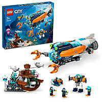 LEGO City Подводная лодка «Исследователь морского дна» 60379 (7501791)