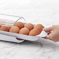 Лоток под наклоном для хранения яиц в холодильнике на 12шт nm