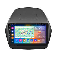 Штатная магнитола Lesko для Hyundai Tucson II 2009-2015 экран 10" 2/32Gb CarPlay 4G Wi-Fi GPS Prime tm