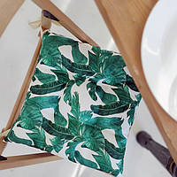 Подушка на стул Бамбуковые Листья nm