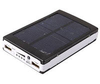 Power Bank 10000 mAh на солнечных батареях + Solar + Led панели pm