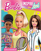 Lisciani Barbie Inspire Your Look альбом для рисования с наклейками (7503442)
