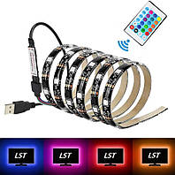 Светодиодная RGB 5050 LED подсветка для телевизора и монитора (влагозащищенная) 2 метра (7572) pm