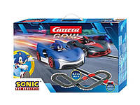 Carrera Go Sonic the Hedgehog гоночная трасса с трамплином 43 м набор с транспортом 2 шт. (7518846)