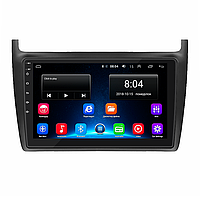 Штатная магнитола Lesko для Volkswagen Polo V 2009-2015 экран 9" 2/32Gb Wi-Fi GPS Base tm