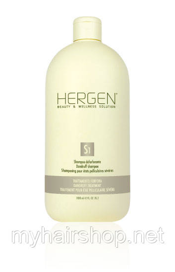 Шампунь от перхоти BES Hergen S1 SHAMPOO DEFORFORANTE 1000 мл
