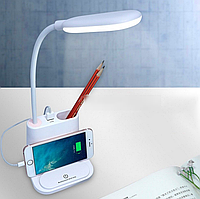 Настільна лампа USB з утримувачем для телефону multifunctional DESK LAMP - 1200Mah вбудований акумулятор pm