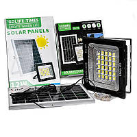 Портативная солнечная система с аккумулятором и фонарем GD-758 pm