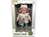 Adar интерактивная кукла в зимней одежде розовая 35 см. (7573129)