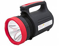 Фонарь ручной аккумуляторный с боковым светом и встроенным PowerBank YAJIA YJ-2886 (5W+22SMD) pm