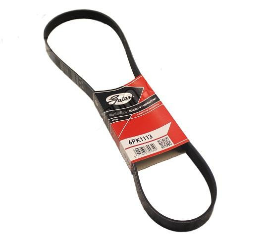 Ремінь 6PK1113 приводу генератора ВАЗ 2170 (виробництво Gates), фото 1