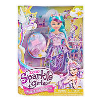 Sparkle Girlz Принцеса з єдинорогом лялька 10.5" (7634020)