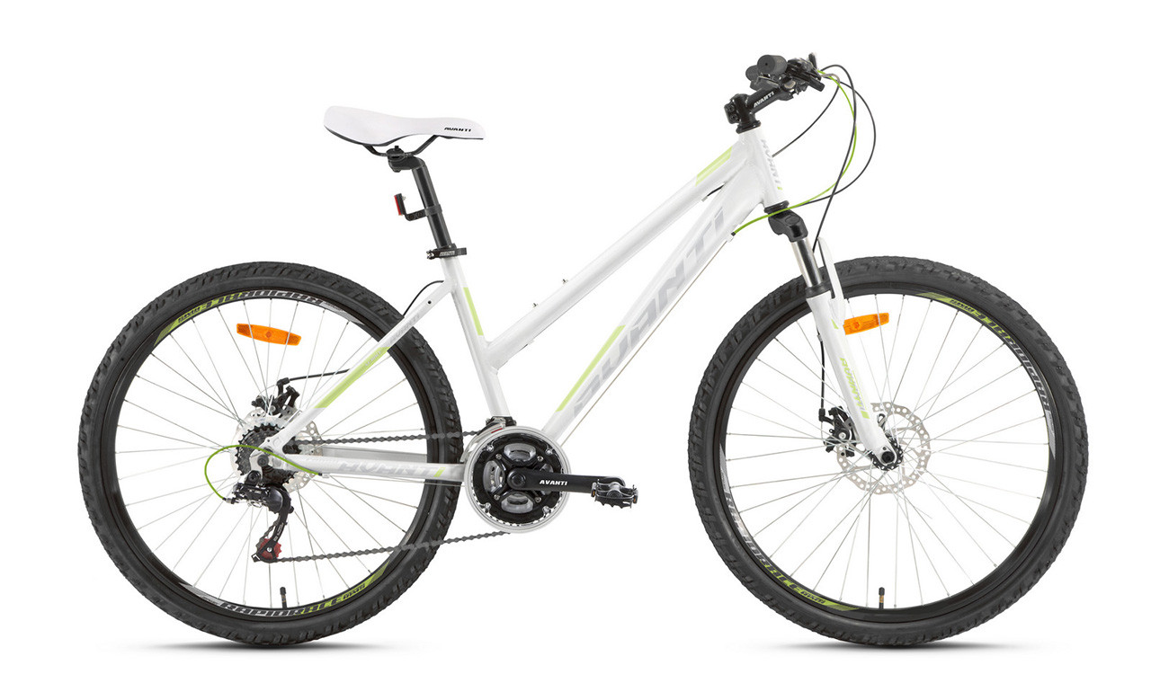 Велосипед для дівчини 26 Avanti Corsa 16 Lady біло-зелений