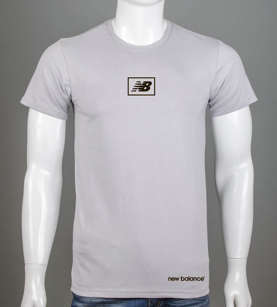 Футболка чоловіча New Balance 2410м (Уп.4шт M-XXL), Світло-сірий
