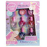 Martinelia Little Unicorn набор лаков для ногтей и губ лаки для ногтей с блесками для губ 7 предметов