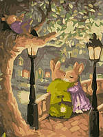 ArtiFly картина по номерам Влюбленные зайцы 40х50 см (7610281)