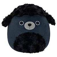 Squishmallows Jettward Black Poodle пудель талисман 19 см (7629659)