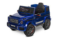 Toyz Mercedes Benz G63 AMG автомобиль на аккумуляторе темно-синий (7630275)