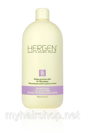 Шампунь от выпадения BES Hergen V1 SHAMPOO PREVENZIONE CADUTA 1000 мл