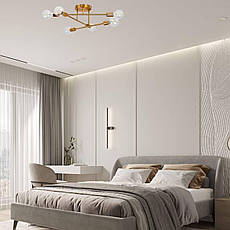 Стельова бронзова люстра на 6 ламп (61-J2010-6 BRZ), фото 5