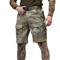 Шорти карго тактичні Machete повсякденні з кишенями Ріп-Стоп MultiCam