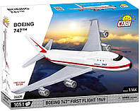 Cobi Boeing 747 First Flight 1969 блоки 1:144 1051 элемент (7748011)